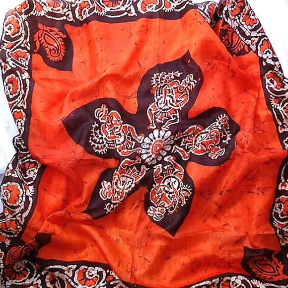 Handwoven Silk Scarf - Picture 3 of 6